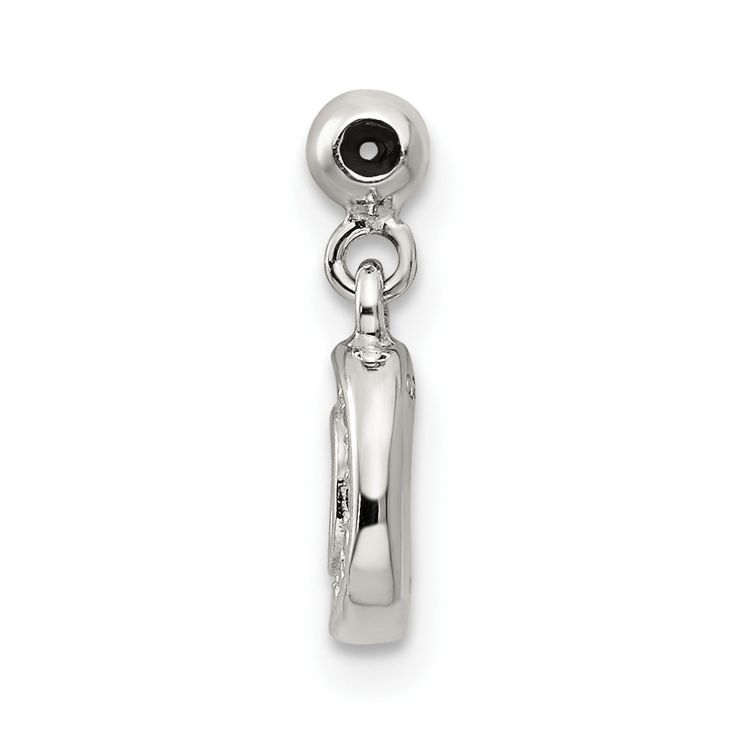 Sterling Silver Mio Memento Letter O Dangle Initial Charm