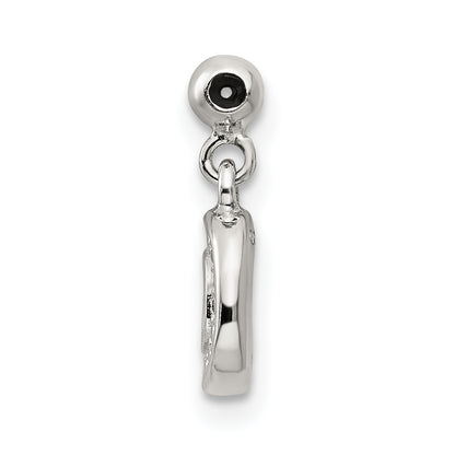 Sterling Silver Mio Memento Letter O Dangle Initial Charm