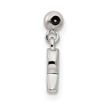 Sterling Silver Mio Memento Letter R Dangle Initial Charm