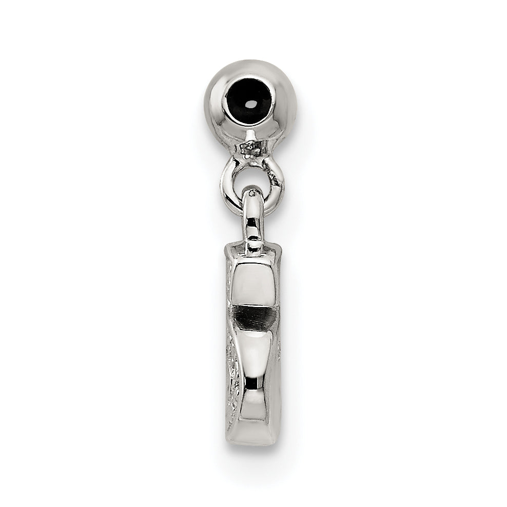 Sterling Silver Mio Memento Letter S Dangle Initial Charm