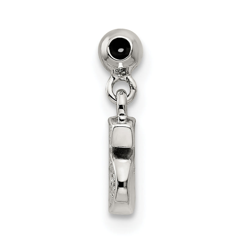 Sterling Silver Mio Memento Letter S Dangle Initial Charm