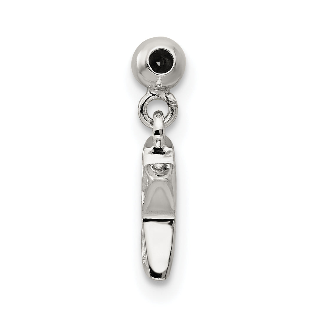 Sterling Silver Mio Memento Letter X Dangle Initial Charm
