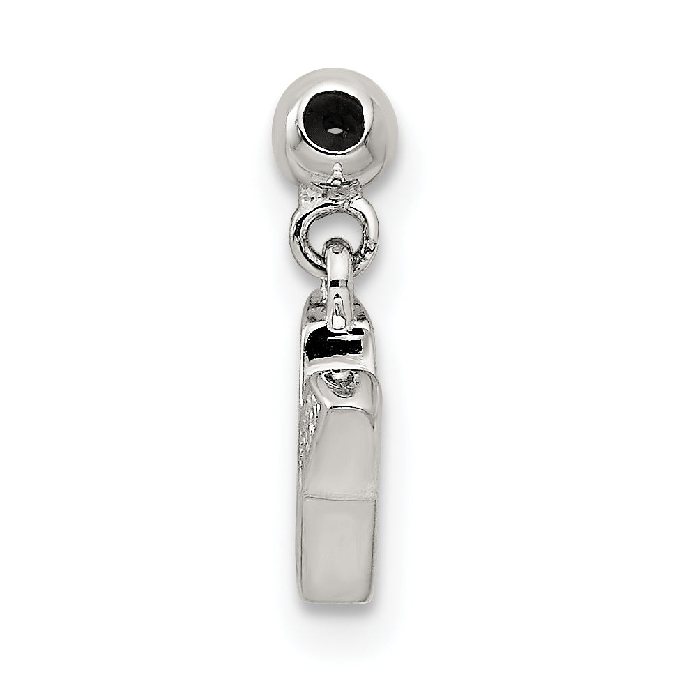 Sterling Silver Mio Memento Letter Y Dangle Initial Charm