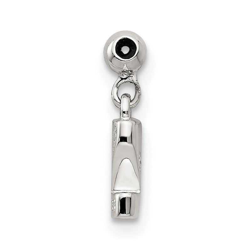 Sterling Silver Mio Memento Letter Z Dangle Initial Charm