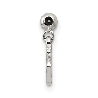 Sterling Silver Mio Memento Dangle Claddagh Charm
