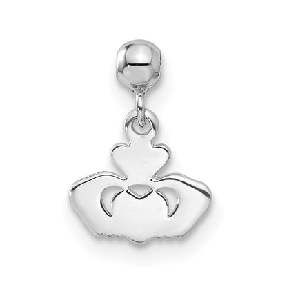 Sterling Silver Mio Memento Dangle Claddagh Charm