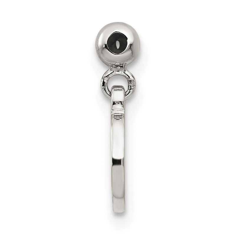 Sterling Silver Mio Memento Dangle Xo Charm