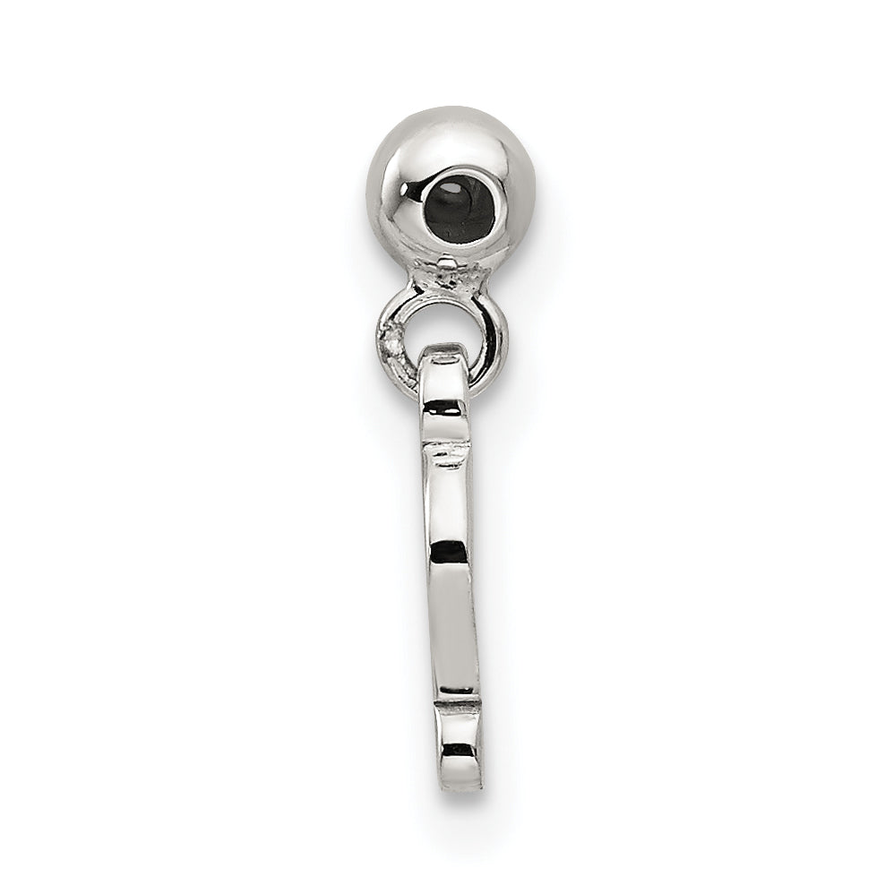 Sterling Silver Mio Memento Dangle Question Mark Charm