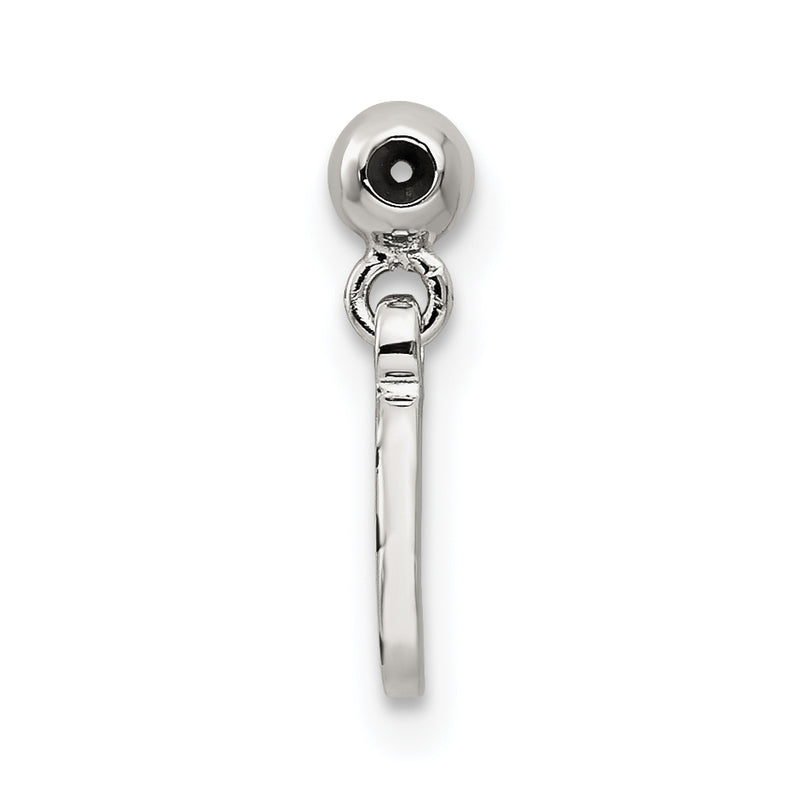 Sterling Silver Mio Memento Enamel Dangle Ladybug Charm