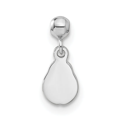 Sterling Silver Mio Memento Enamel Dangle Ladybug Charm
