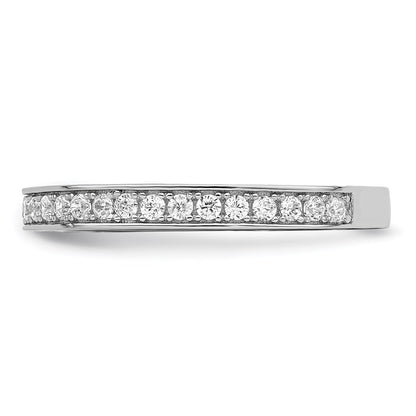 Sterling Silver Brilliant Embers Rhodium-Plated 59 Stone Micro Pav Cz Ring
