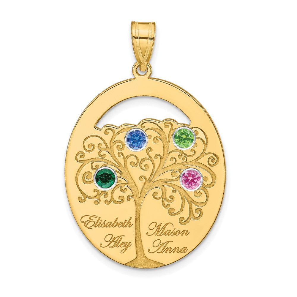 gold-plated-sterling-silver-gold-4-birthstone-with-ss-bezel-family-pendant-qmp9-4gp
