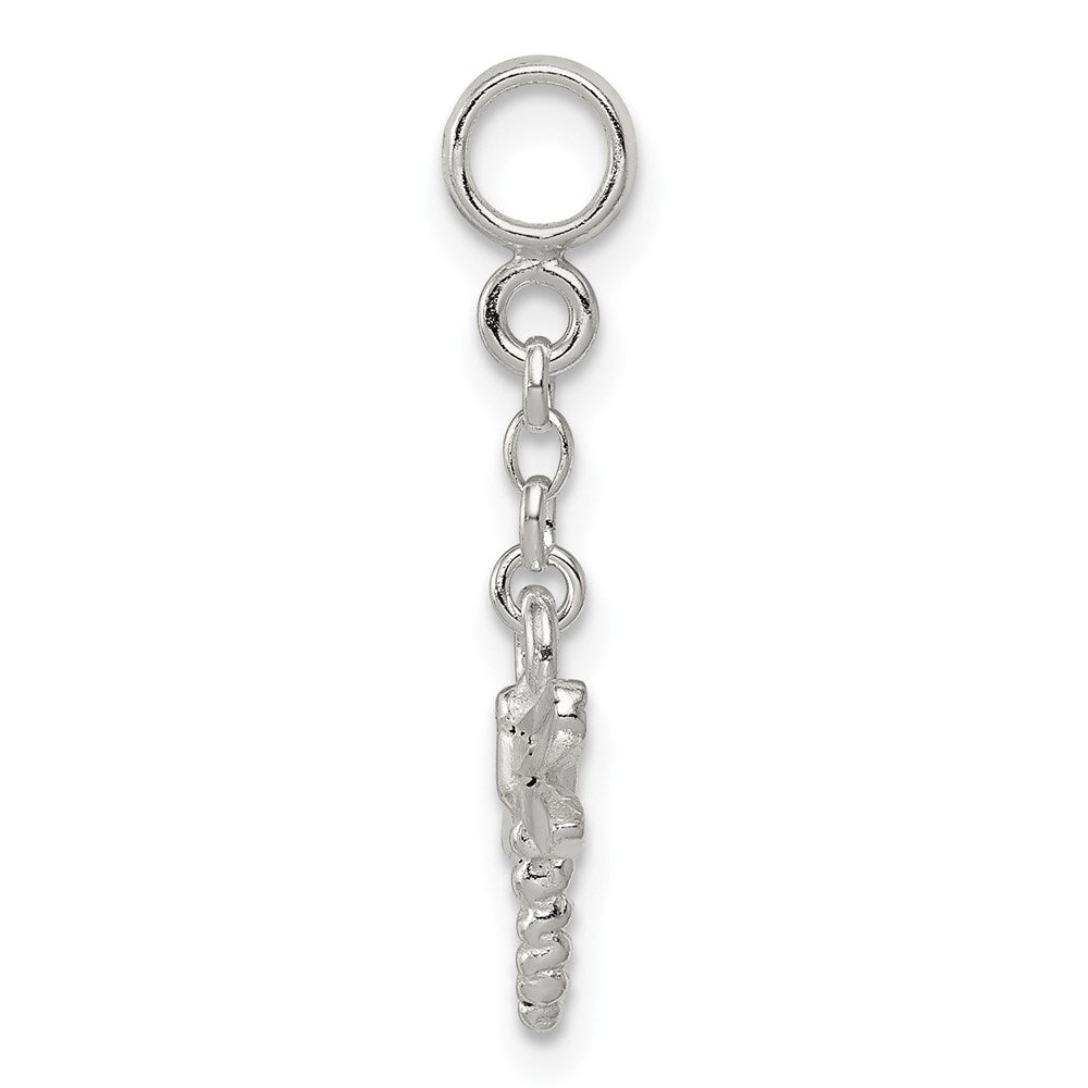 Sterling Silver Dragonfly 1/2In Dangle Enhancer