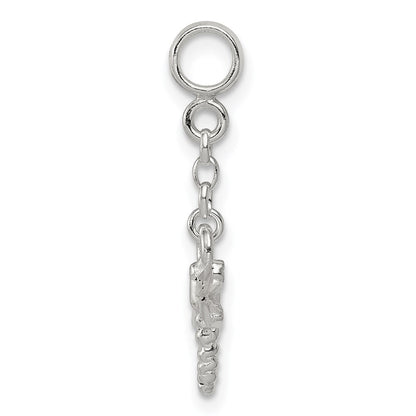 Sterling Silver Dragonfly 1/2In Dangle Enhancer