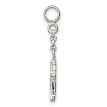 Sterling Silver Cross 1/2In Dangle Enhancer