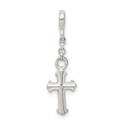 Sterling Silver Cross 1/2In Dangle Enhancer