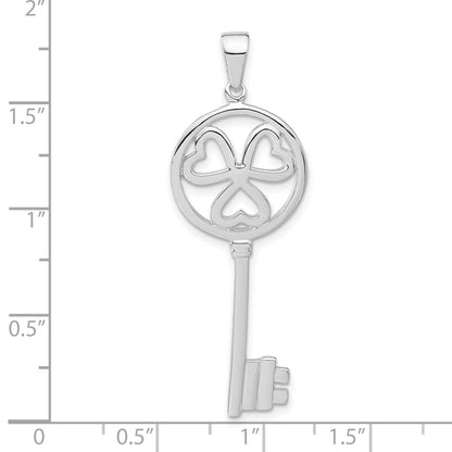 Sterling Silver Key Pendant
