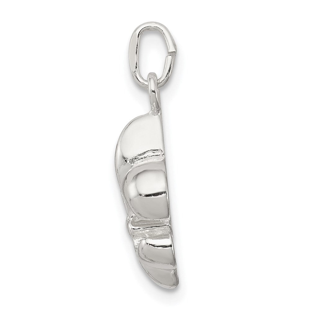 Sterling Silver Small Fleur De Lis Charm