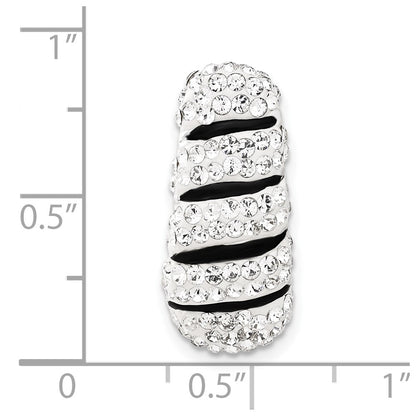 Sterling Silver Stellux Crystal Pendant