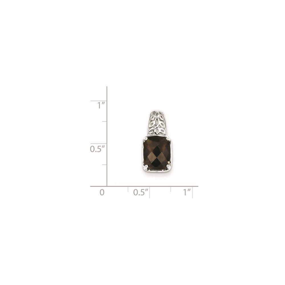 Sterling Silver Smoky Quartz Pendant