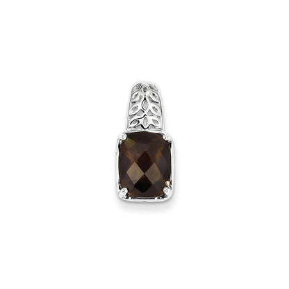 Sterling Silver Smoky Quartz Pendant