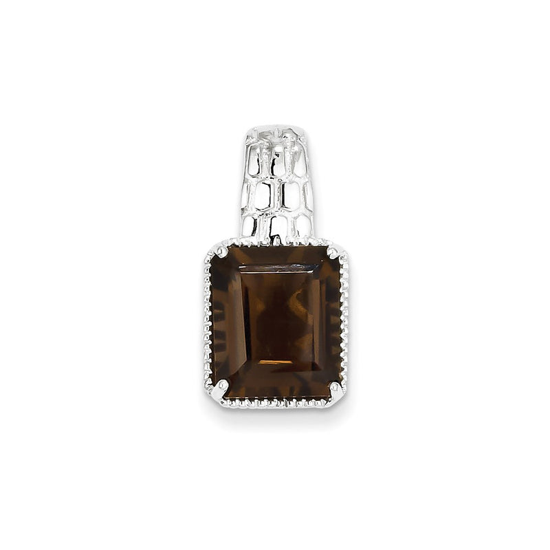 Sterling Silver Smoky Quartz Pendant