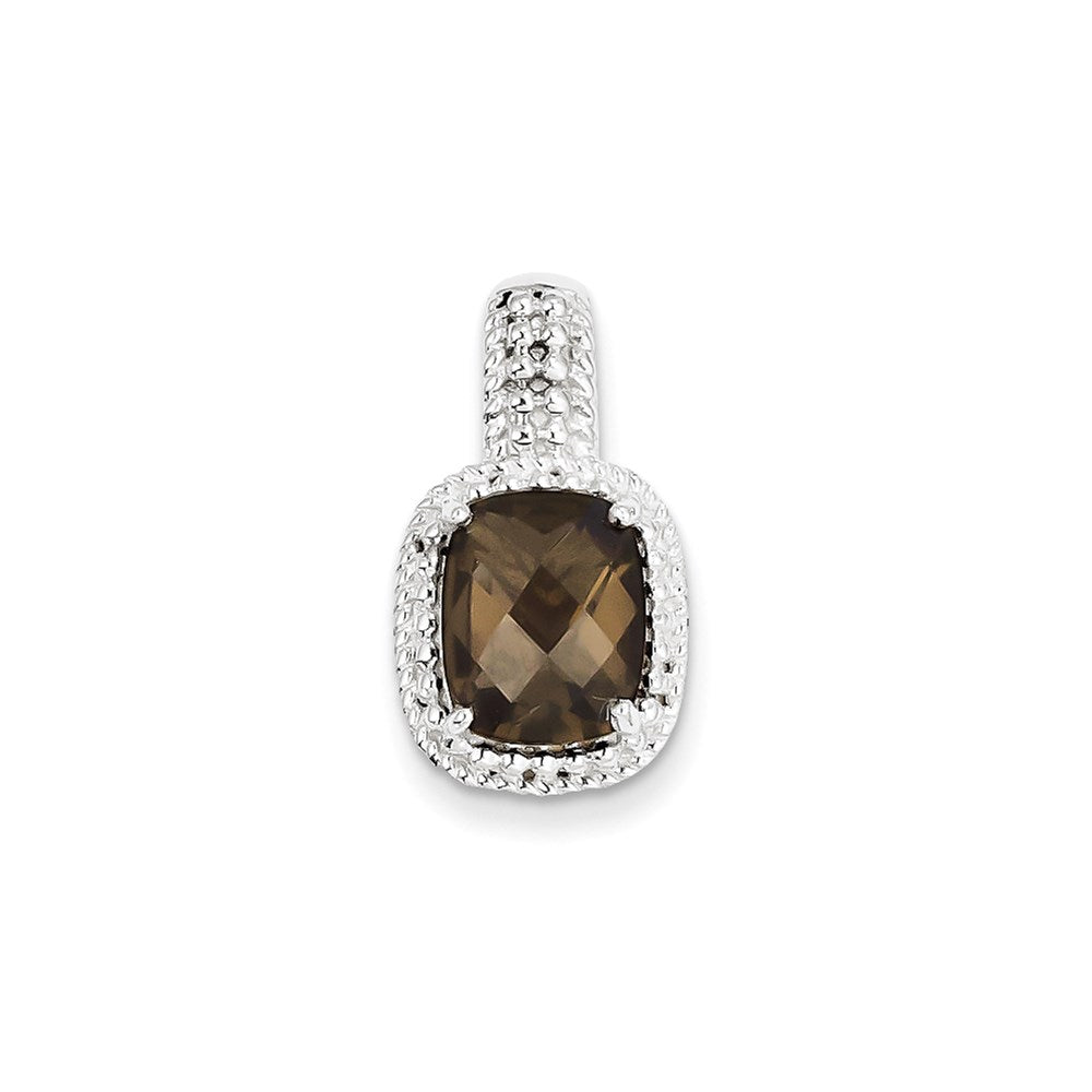 Sterling Silver Smoky Quartz Pendant