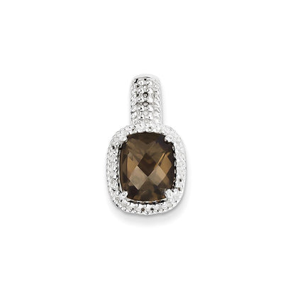 Sterling Silver Smoky Quartz Pendant