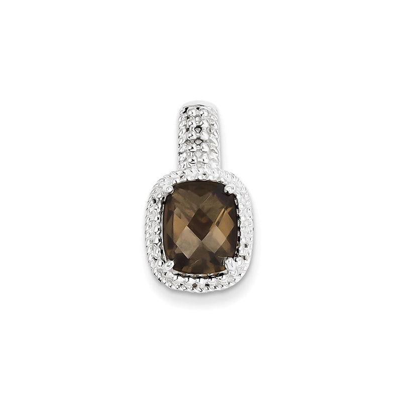 Sterling Silver Smoky Quartz Pendant