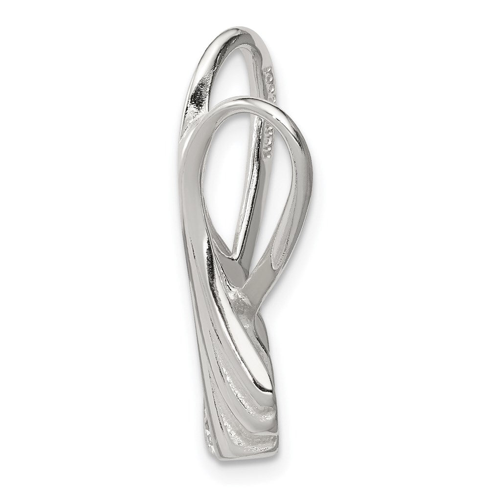 Sterling Silver Cz Slide