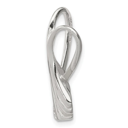 Sterling Silver Cz Slide