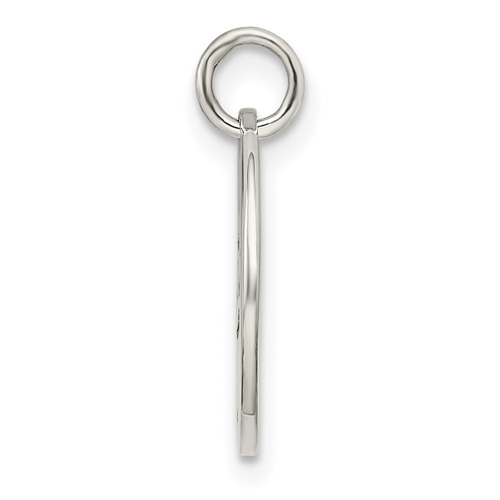 Sterling Silver Polished Tree Cut-Out Charm