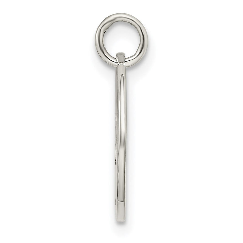 Sterling Silver Polished Tree Cut-Out Charm