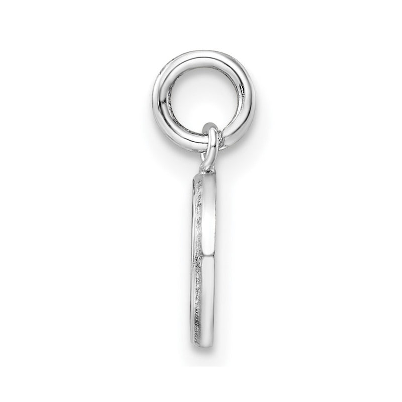Sterling Silver Rh-Plated Red & Black Enamel Ladybug Children'S Pendant