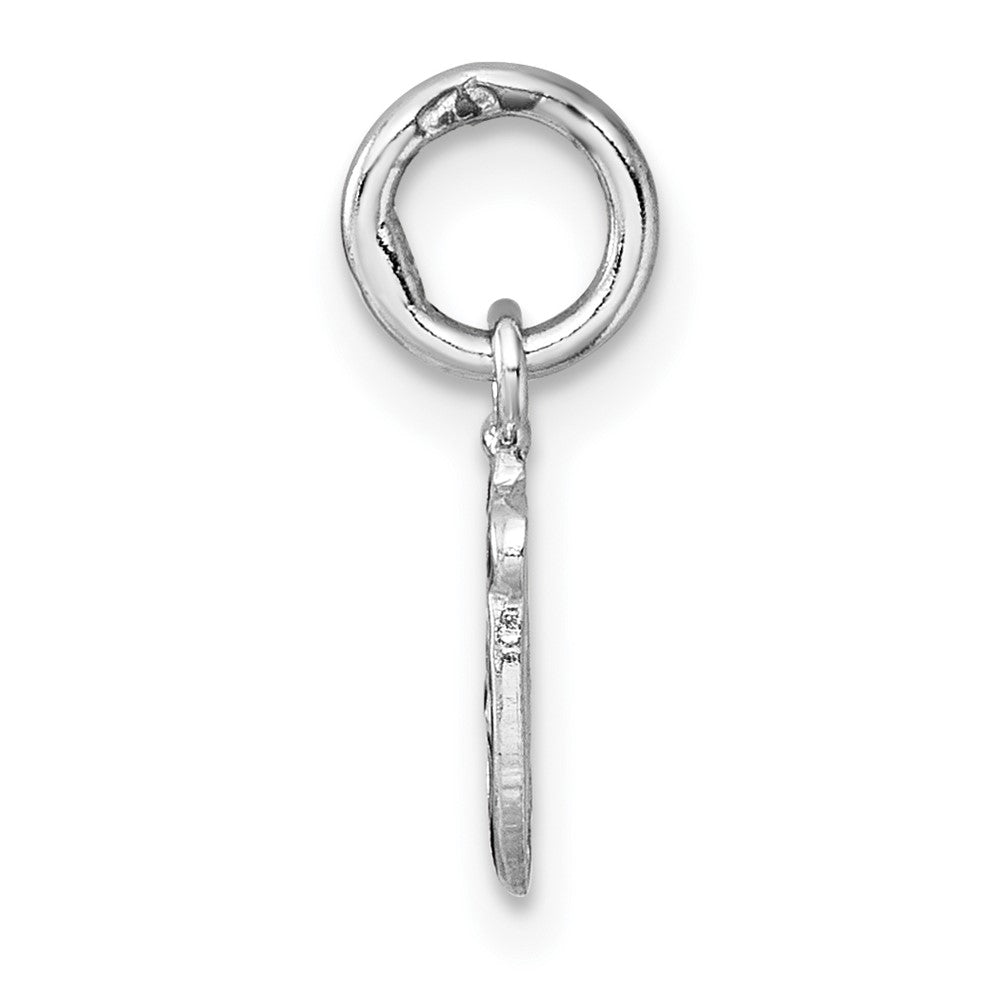 Sterling Silver Madi K Rhodium Plated Enamel Black and White Panda Children's Pendant