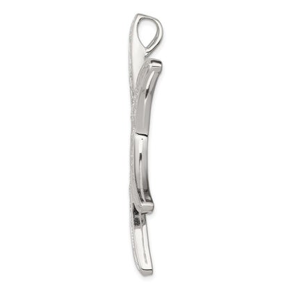 Sterling Silver Fancy Starfish Pendant