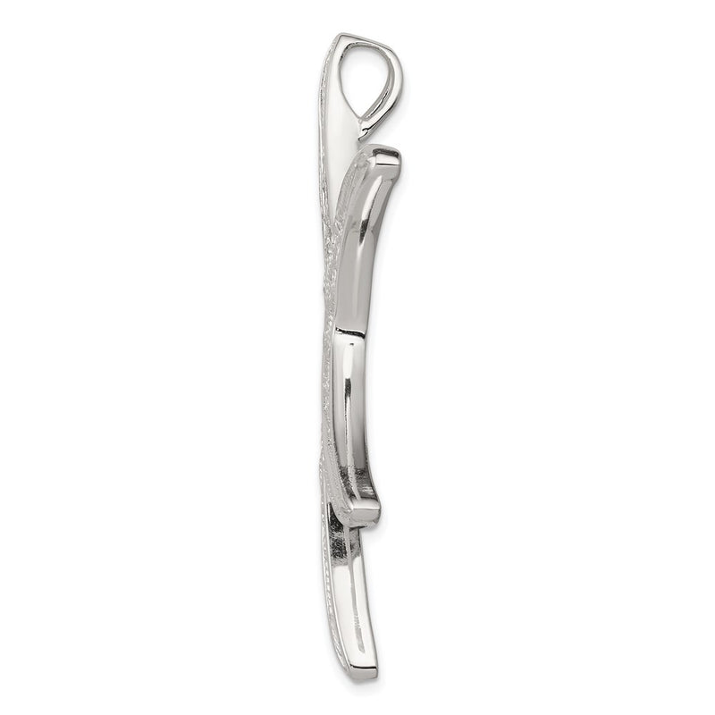 Sterling Silver Fancy Starfish Pendant