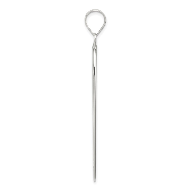 Sterling Silver Rectangle Pendant