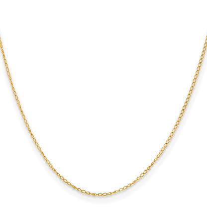 Sterling Silver Flash Gold-Plated Curb Chain Necklace
