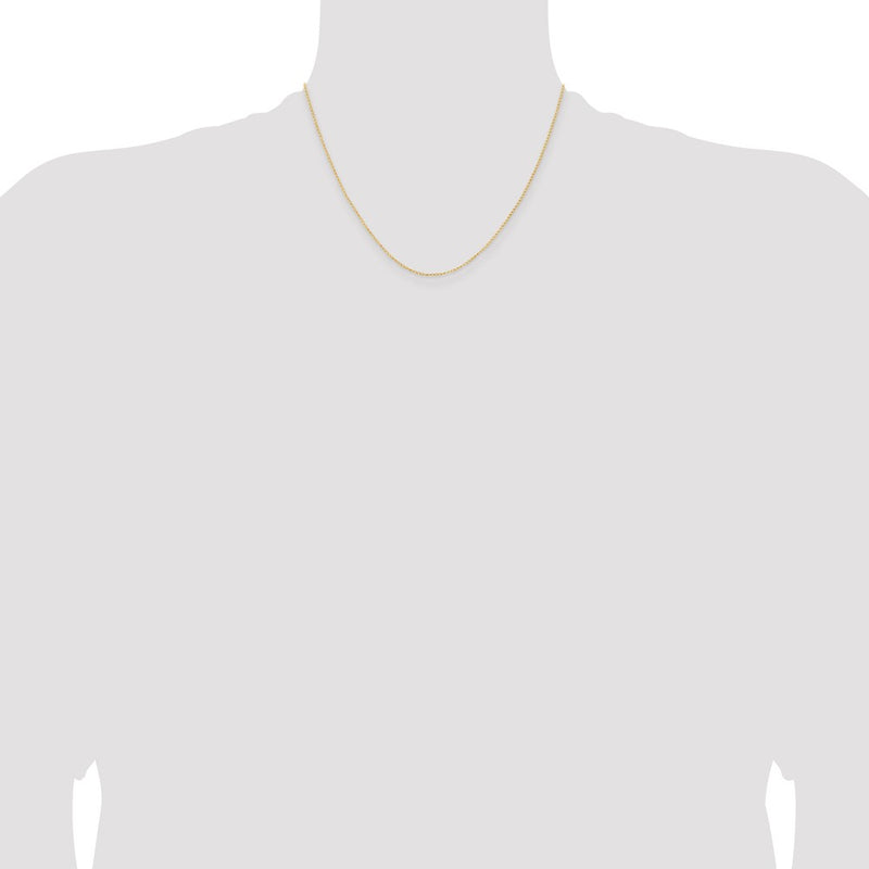 Sterling Silver Flash Gold-Plated Curb Chain Necklace
