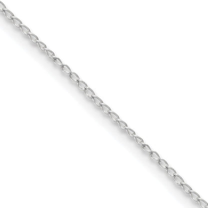 Sterling Silver Curb Chain Necklace