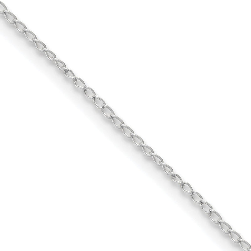 Sterling Silver Curb Chain Necklace