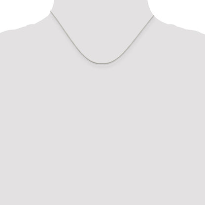 16 Inch Sterling Silver .6mm Mirror Box Chain Necklace