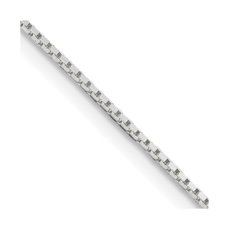 24 Inch Sterling Silver .6mm Mirror Box Chain Necklace