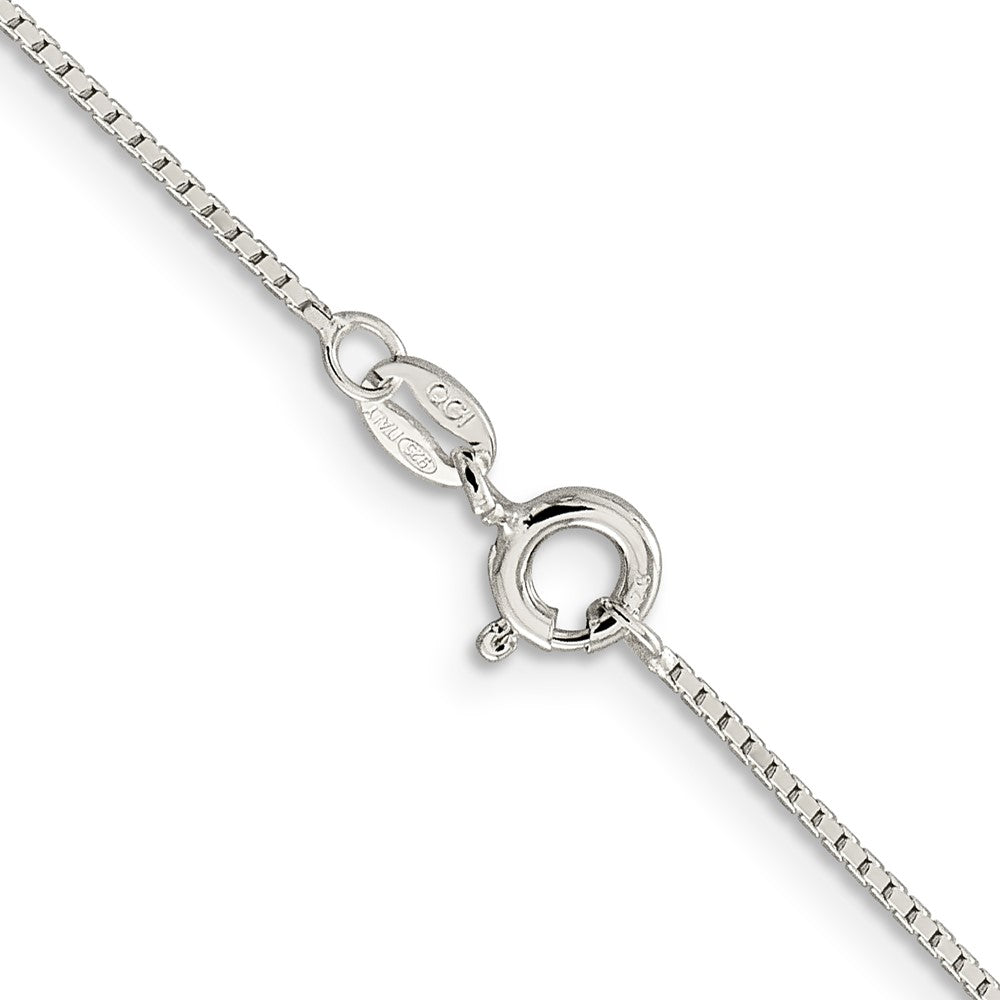 26 Inch Sterling Silver .7mm Mirror Box Chain Necklace