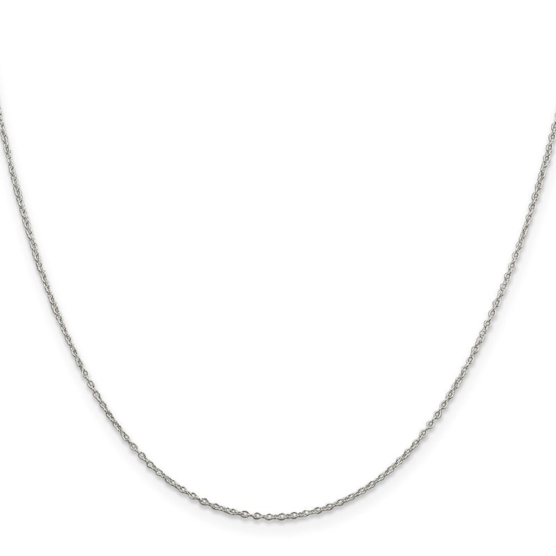 26 Inch Sterling Silver 1.10mm Forzantina Cable Chain Necklace