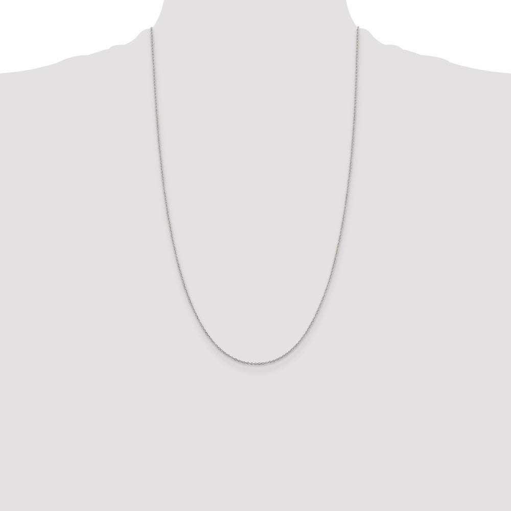 26 Inch Sterling Silver 1.10mm Forzantina Cable Chain Necklace