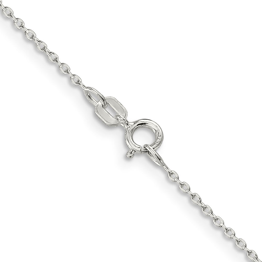 24 Inch Sterling Silver 1.30mm Forzantina Cable Chain Necklace