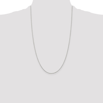 26 Inch Sterling Silver 1.30mm Forzantina Cable Chain Necklace