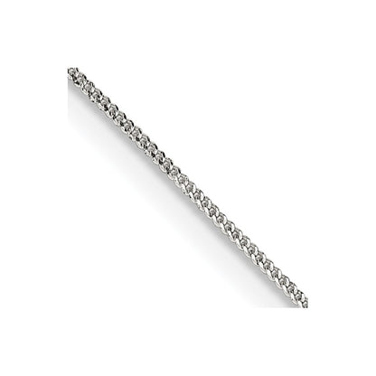Sterling Silver .8mm Curb Chain Necklace